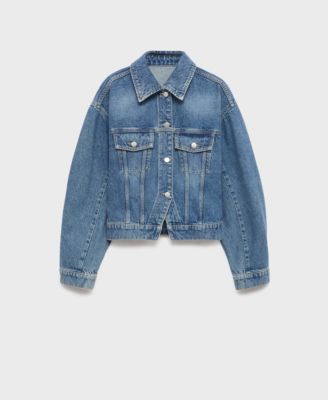 Women's Pockets Fitted Denim Jacket