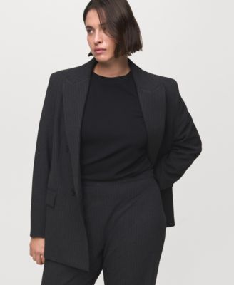 Women's Pinstripe Suit Pants