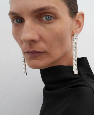 Women's Asymmetrical Satin-Finish Dress