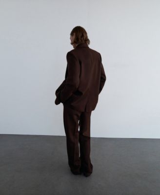 Women's Wool Blazer Suit