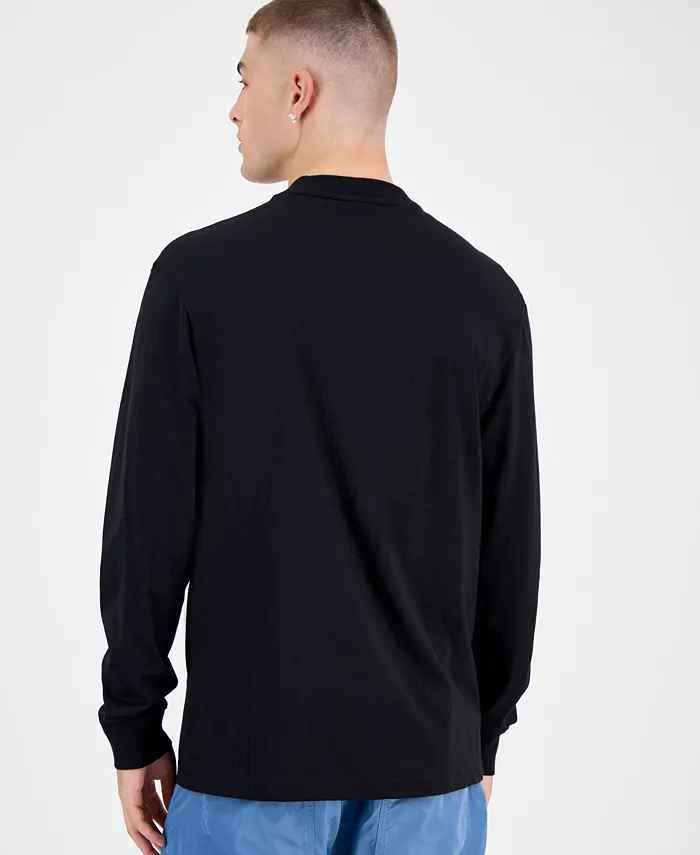 Men's Cotton Nagtox Long-Sleeve Crewneck Graphic T-Shirt - thumbnail 4