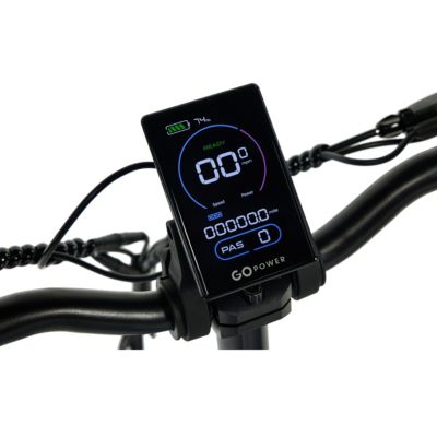 GoVolt Folding Electric Bike for Adults | 20" Tires | 500W Motor | 45+ Mile Range | 20mph Top Speed | Class 1 & 2 eBike | Sand