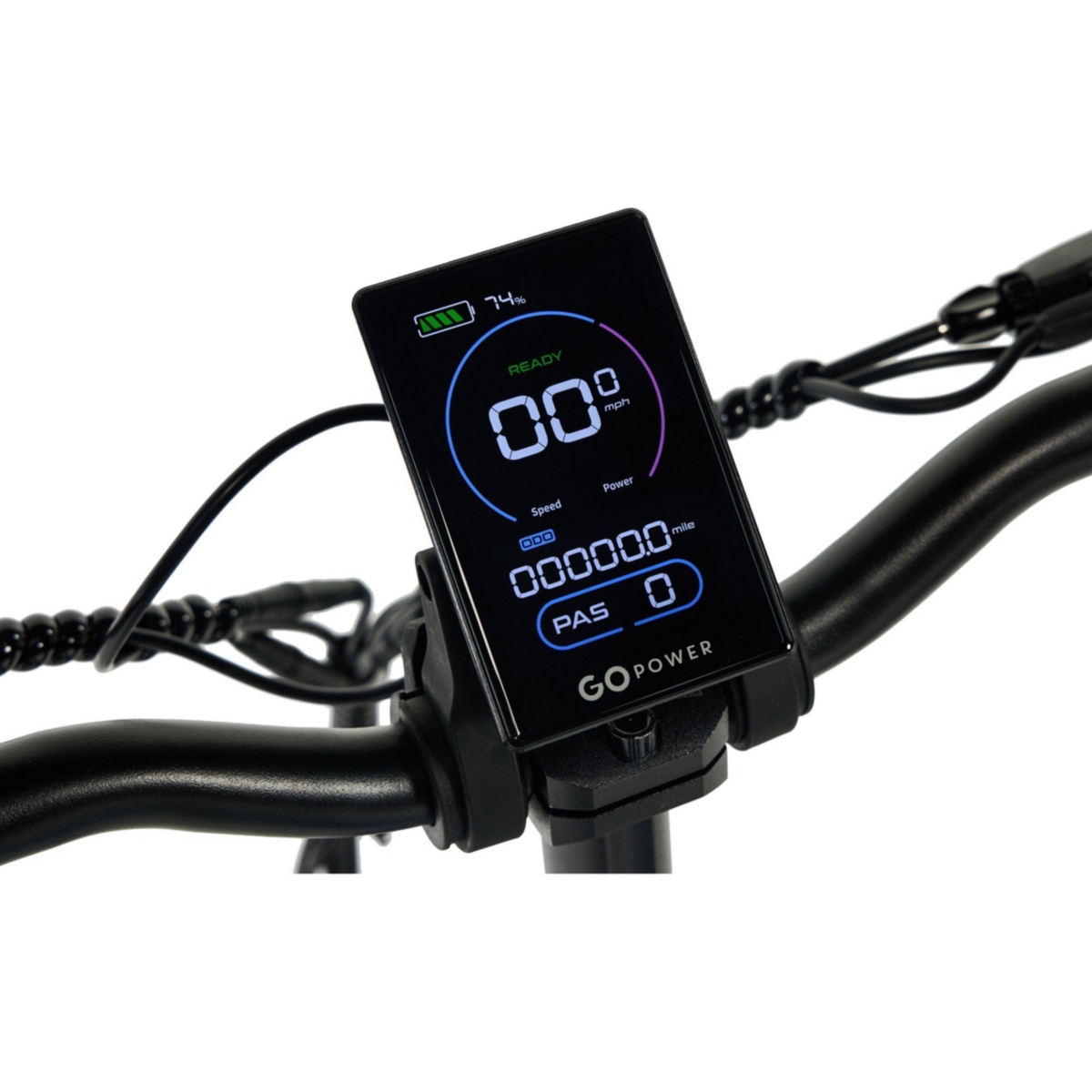 GoPowerBike GoVolt Folding Electric Bike for Adults | 20" Tires | 500W Motor | 45+ Mile Range | 20mph Top Speed | Class 1 & 2 eBike | Sand