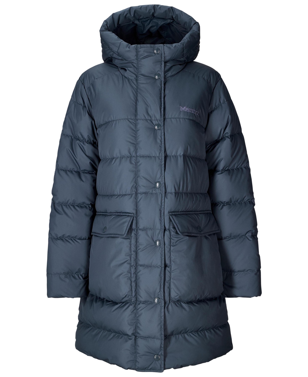 Marmot Women's Strollbridge Hooded Down Parka In Blue