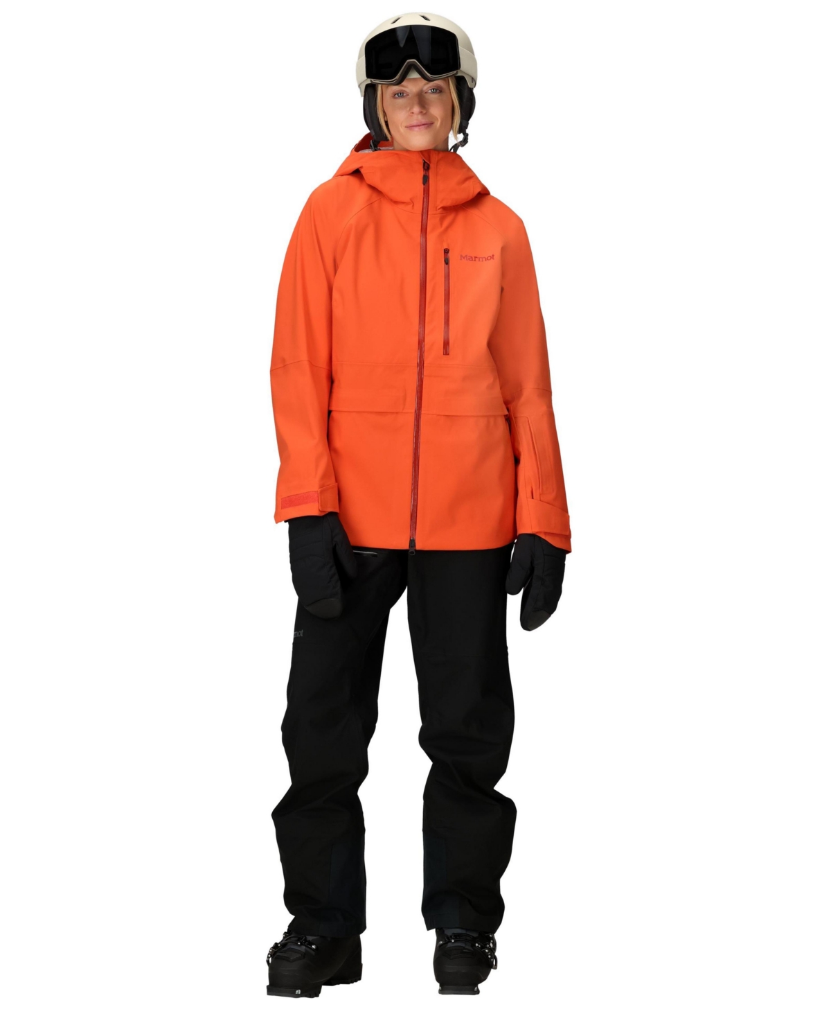 Marmot Women's Refuge Pro Ski Jacket In Orange