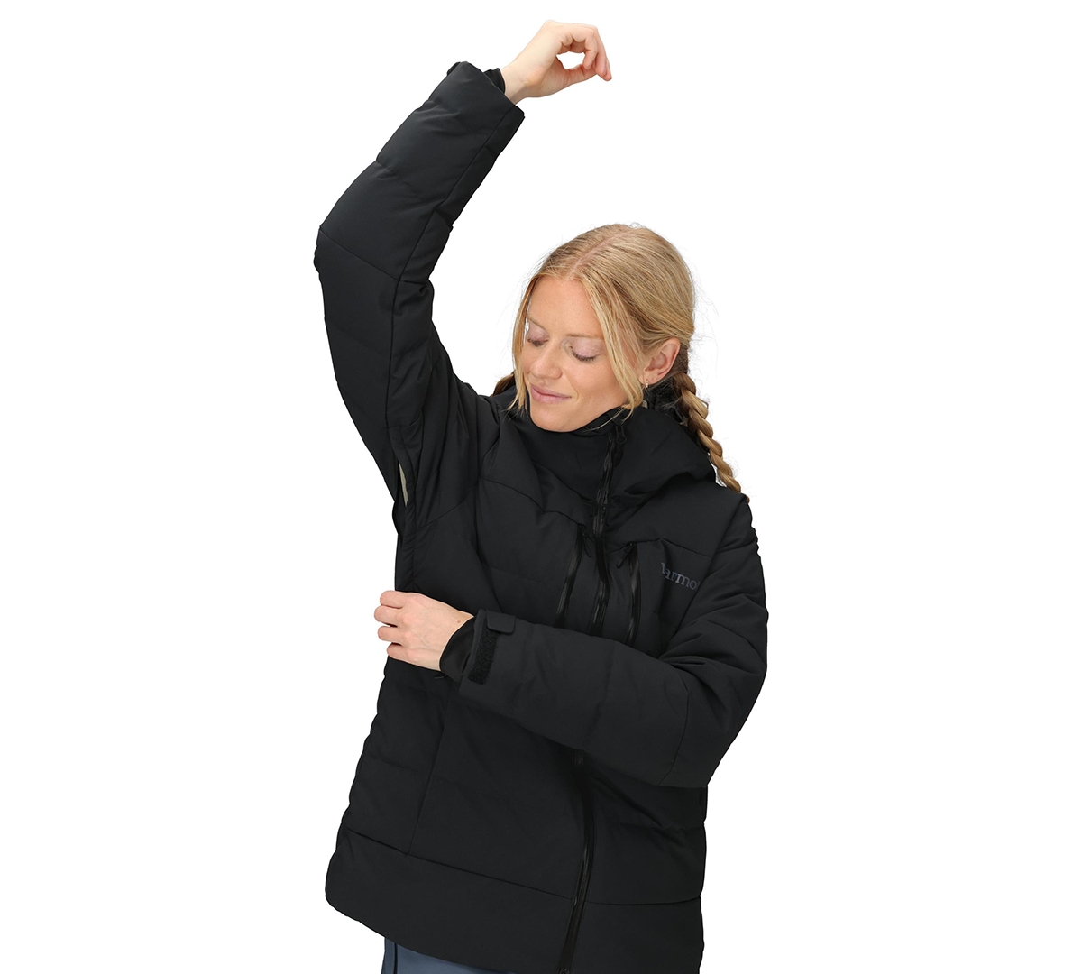 Marmot Women's Hooded Slingshot Jacket In Black