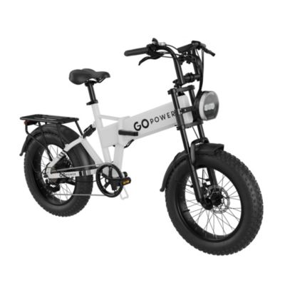 GoExplore Foldable Electric Bike | White