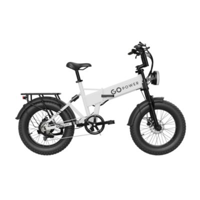 GoExplore Foldable Electric Bike | White