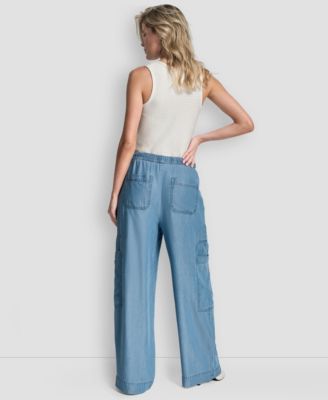 Women's Patch Pocket Detail Pull-On Pants