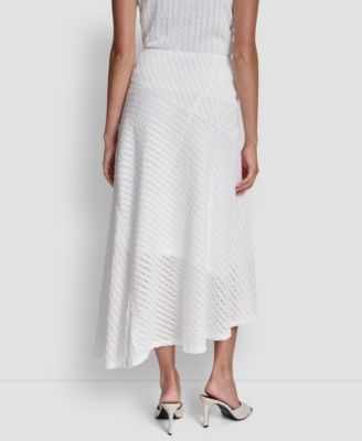 Women's Textured A-Line Pull-On Skirt