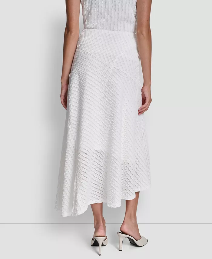 Women's Textured A-Line Pull-On Skirt - thumbnail 2