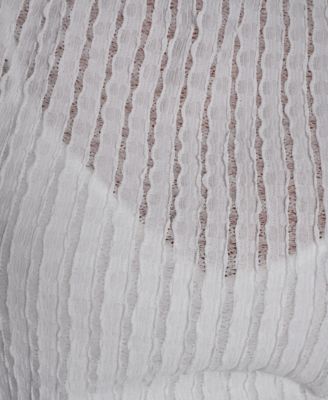 Women's Sleeveless Open Textured Top