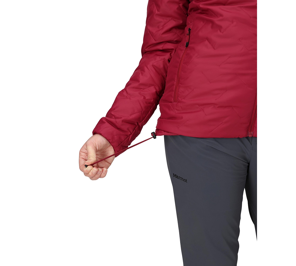 Marmot Women's Quilt Long Sleeve Fixed Hoodie