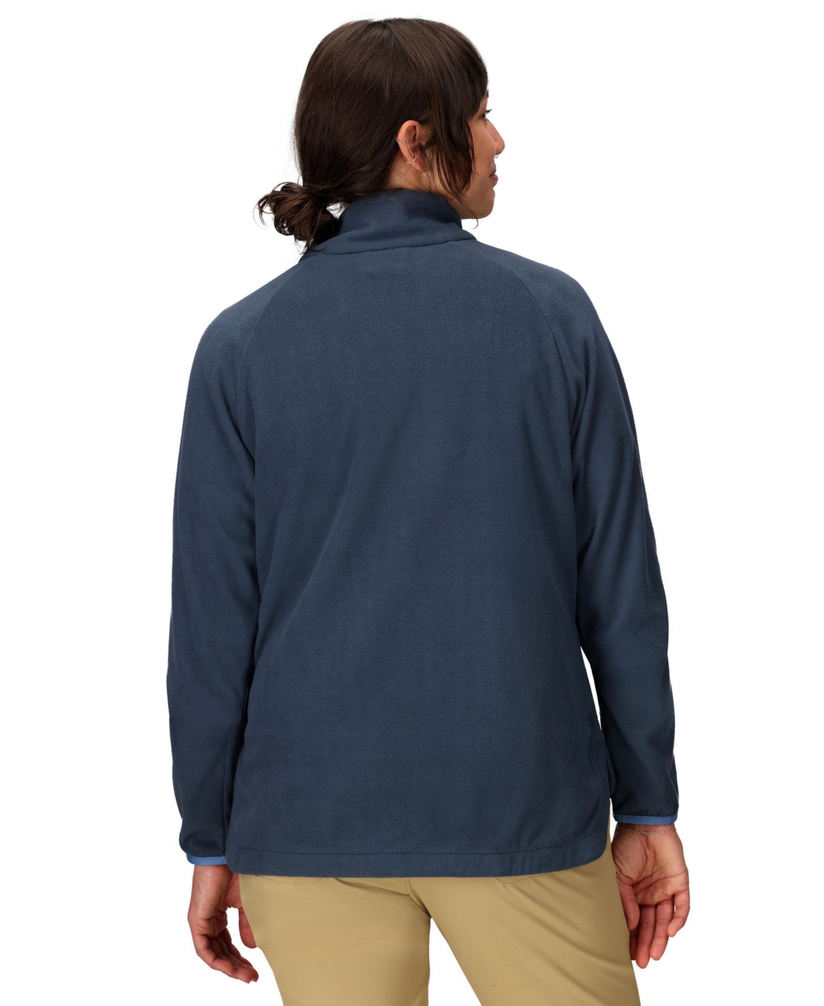 Marmot Women's Upward Long Sleeve Fleece Jacket In Blue
