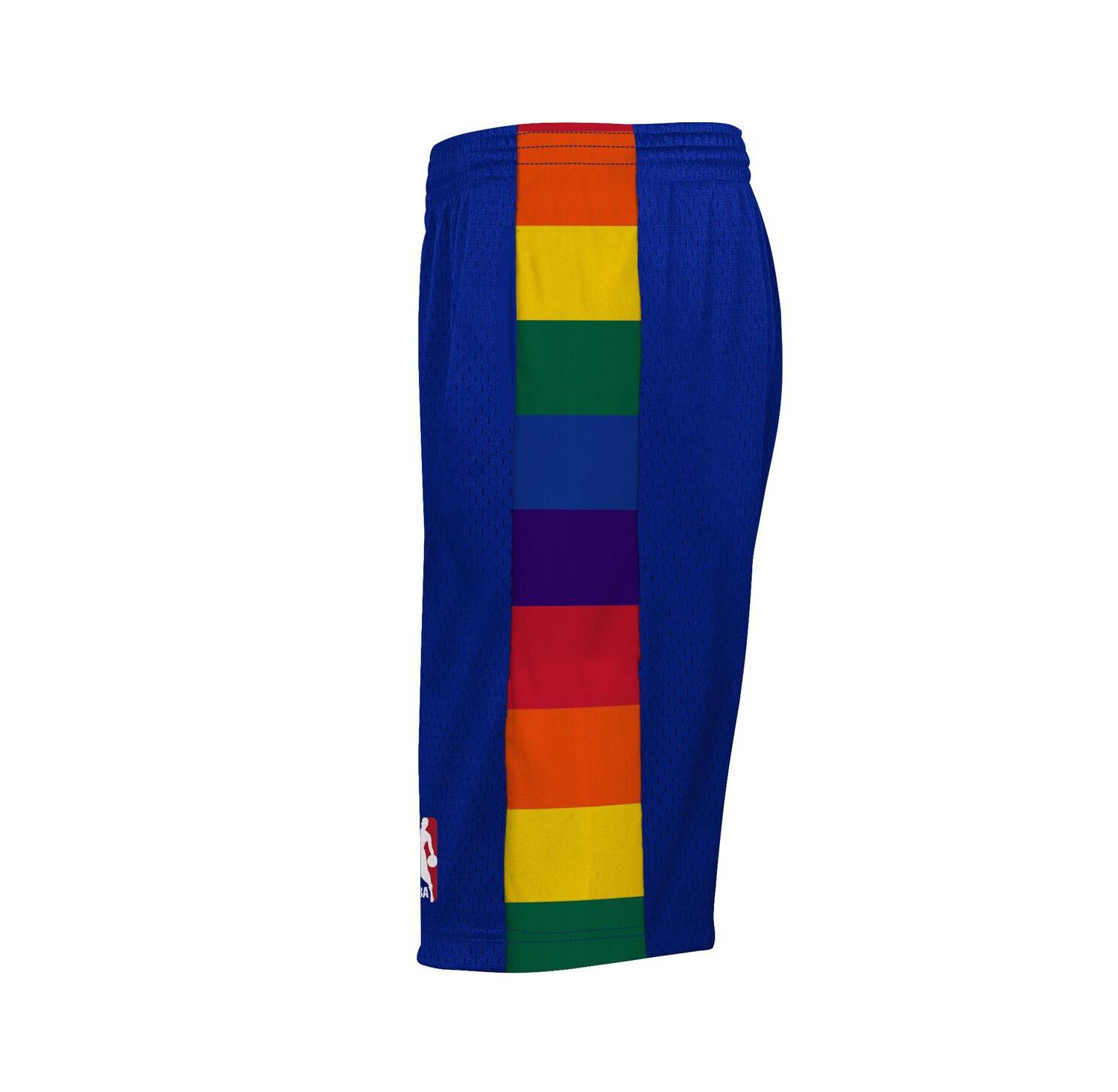 Big Boys and Girls Blue Denver Nuggets Swingman Shorts