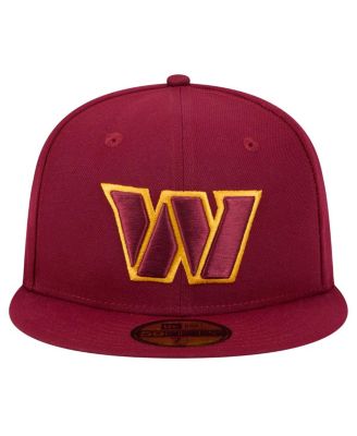 Men's Burgundy Washington Commanders Main 59FIFTY Fitted Hat