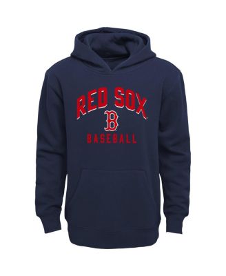 Baby Boys and Girls 2-Piece Navy/Heather Gray Boston Red Sox Play by Play Pullover Hoodie and Pants Set