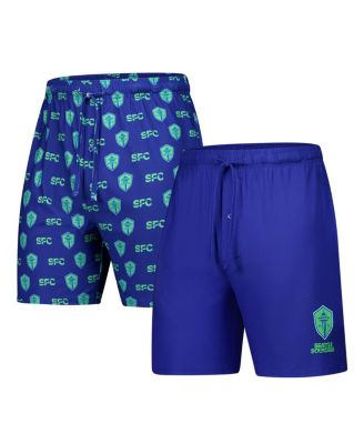 Concepts Sport - Men's Blue Seattle Sounders FC 2-Pack Record Shorts Set