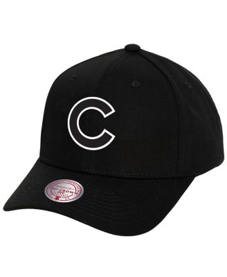 Mitchell & Ness - Men's&nbsp;Black Chicago Cubs Cooperstown Collection Panda Pro Snapback Hat