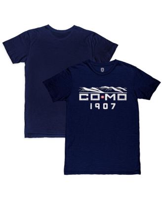 1863FC - Men's Navy Como 1907 Landmark Slub T-Shirt