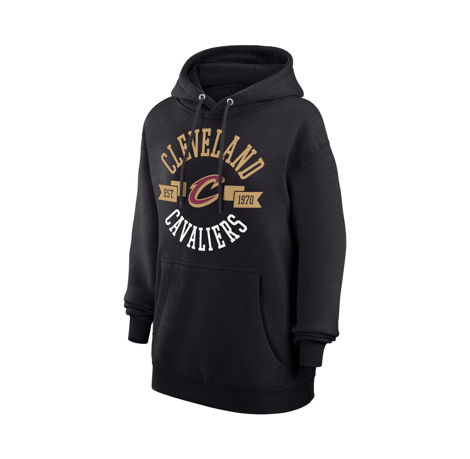 Women's Black Cleveland Cavaliers City Pullover Hoodie