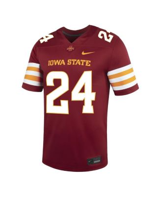Men's 24 Cardinal Iowa State Cyclones Untouchable Replica Game Jersey