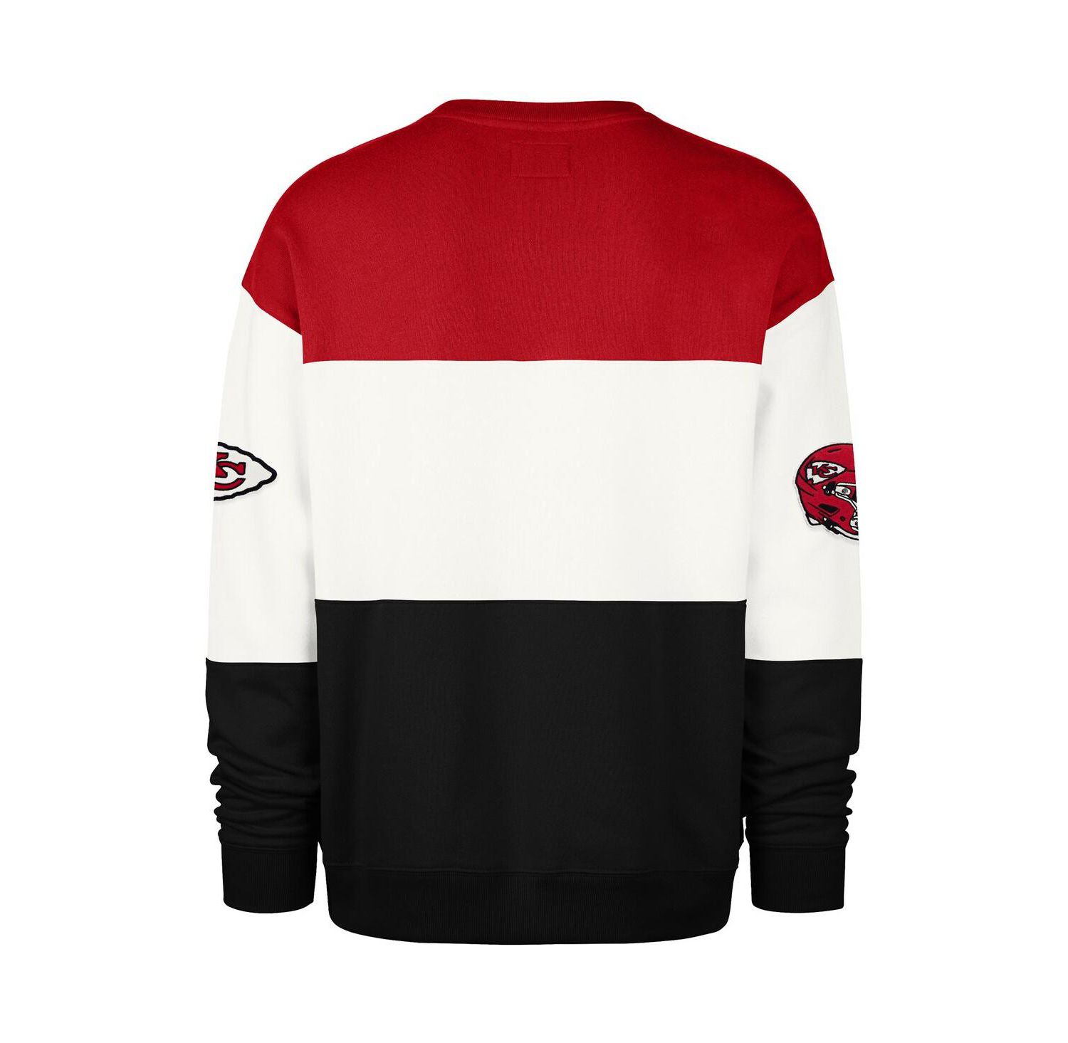 Men's Red/Black Kansas City Chiefs Breeze Maximalist Sweatshirt