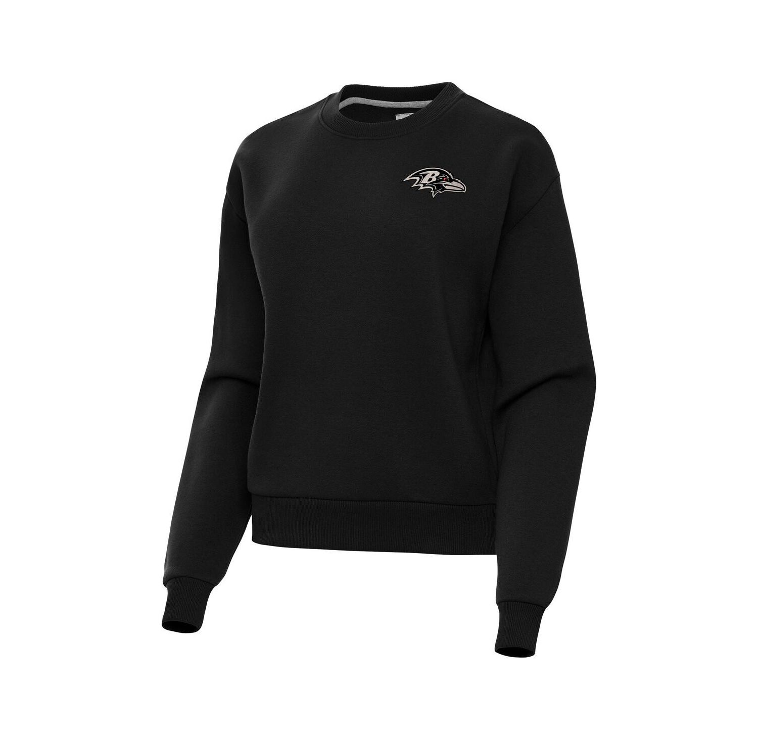Women's Black Baltimore Ravens Victory Pullover Sweatshirt