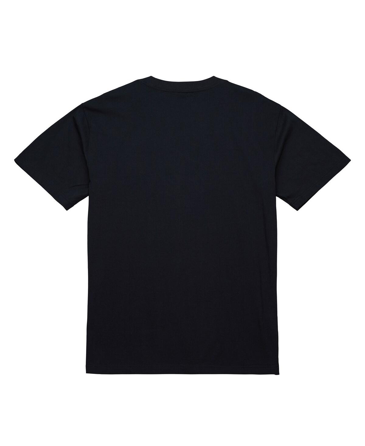 Mitchell & Ness Men'sâ Scottie Pippen Black Chicago Bulls Hardwood Classics Player Arch T-shirt In Black