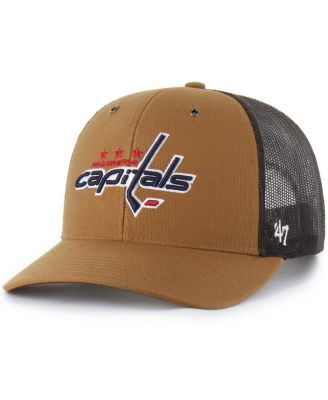 Carhartt x '47 - Men's Brown Washington Capitals Trucker Adjustable Hat
