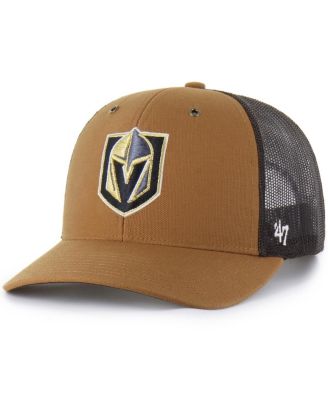Carhartt x '47 - Men's Brown Vegas Golden Knights Trucker Adjustable Hat