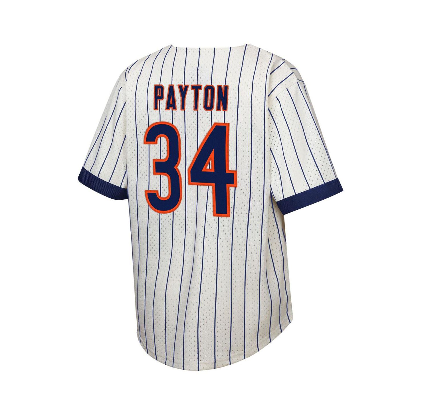 Big Boys and Girls Walter Payton Cream Chicago Bears Retired Player Name & Number Baseball Jersey