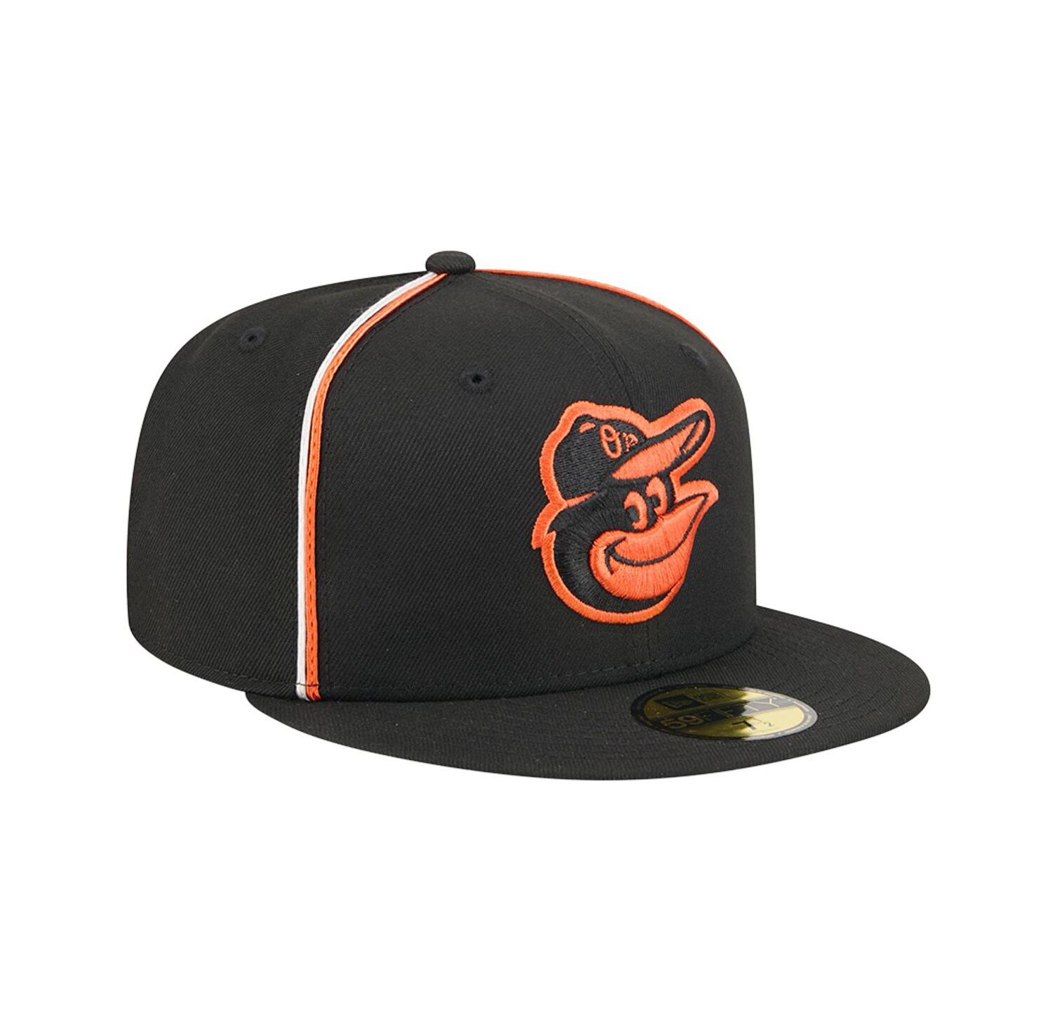 Men's Black Baltimore Orioles Soutache 59FIFTY Fitted Hat
