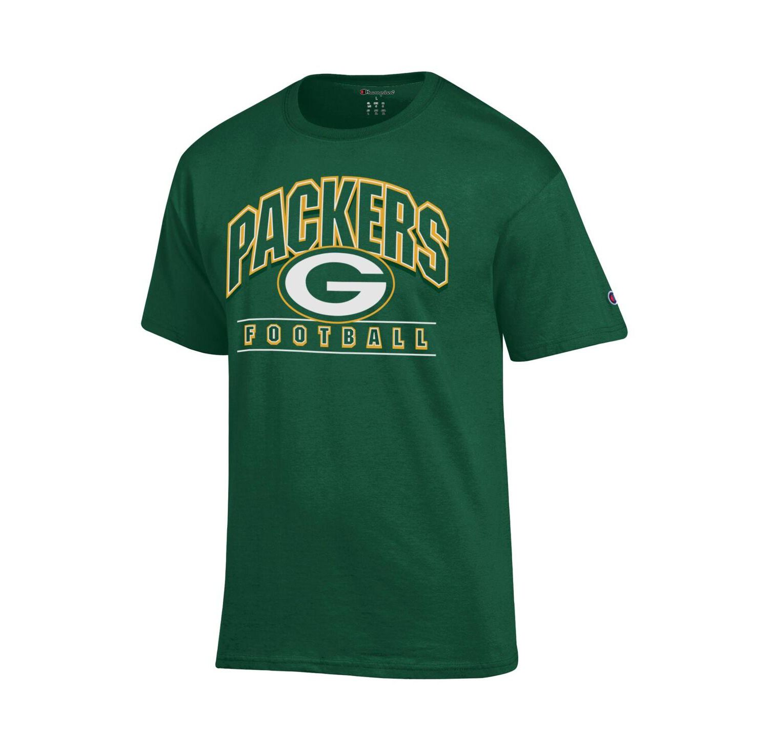 Men's Forest Green Bay Packers Helmet T-Shirt