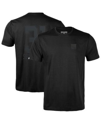 LevelWear - Men's Igor Shesterkin Black New York Rangers Richmond Darkside Name Number T-Shirt
