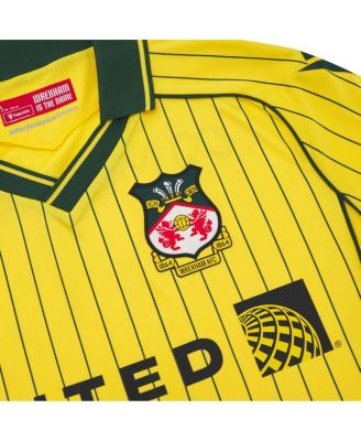 Men's Yellow Wrexham 2025/26 Away Replica Jersey