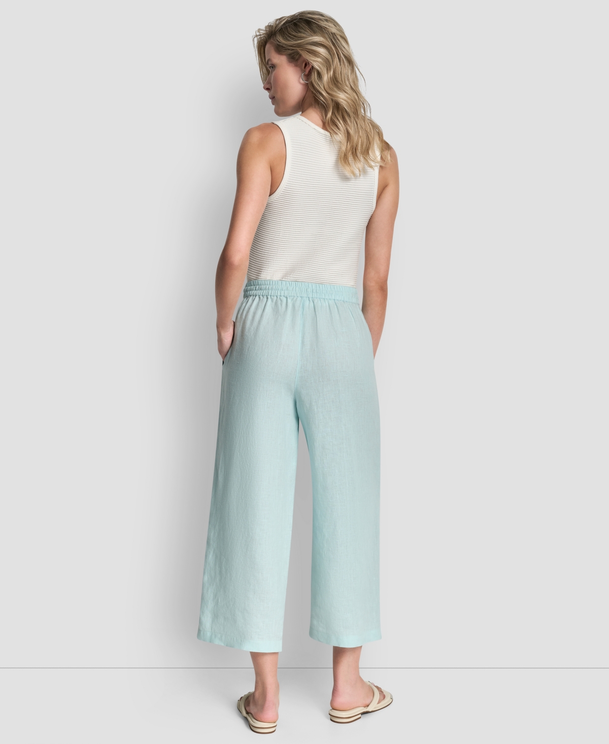 Dkny Women's Pull-On Wide-Leg Pants