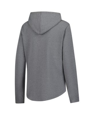 Women's Heather Gray St. Louis Cardinals Fleece Pullover Hoodie