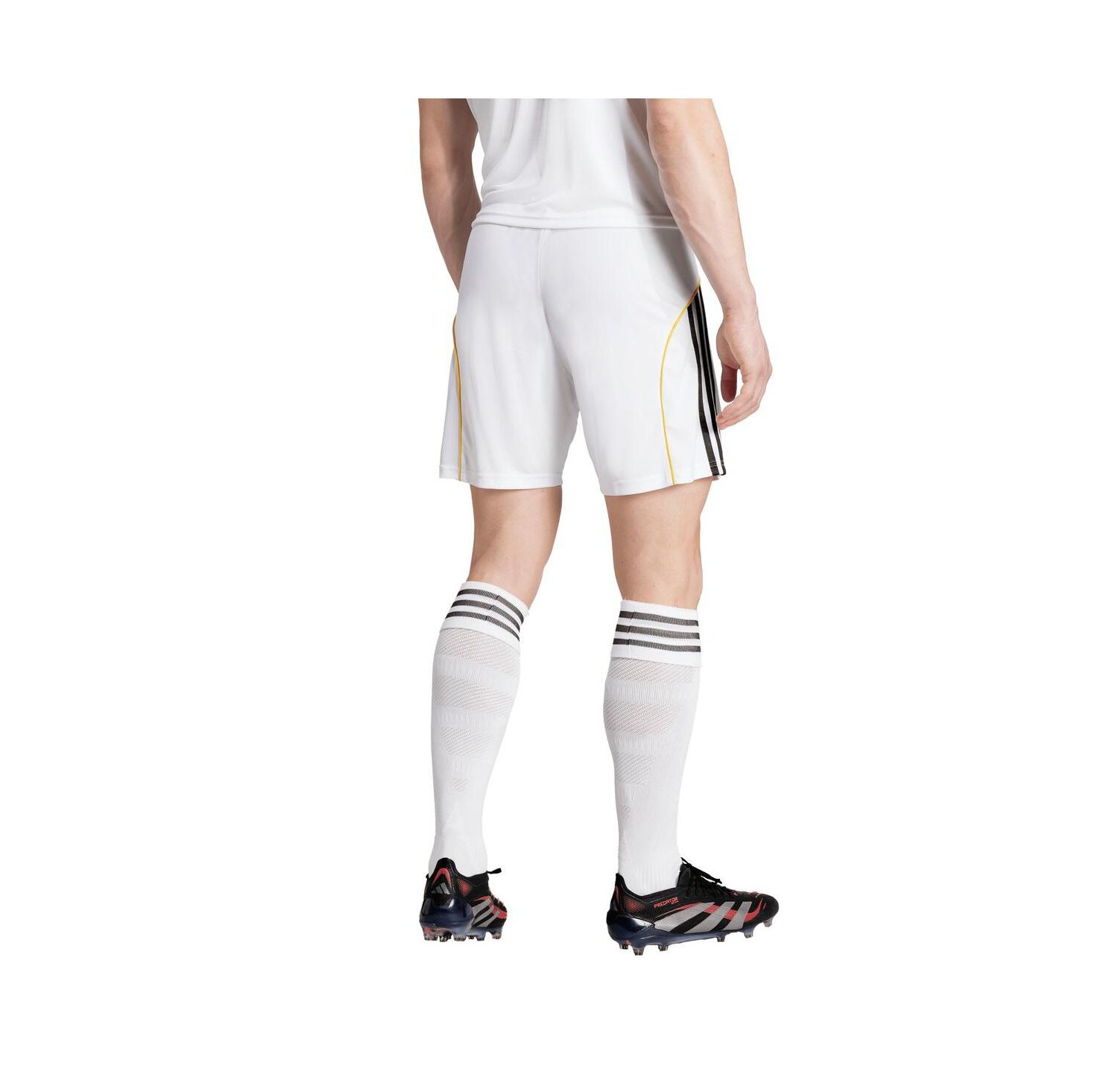 Men's White Real Madrid 2025/26 Home AEROREADY Replica Shorts