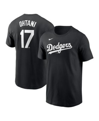 Nike - Men's Shohei Ohtani Black Los Angeles Dodgers 2024 Fuse Name Number T-Shirt