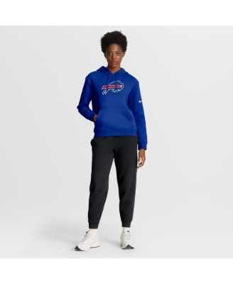 Women's Royal Buffalo Bills Club Fleece Pullover Hoodie