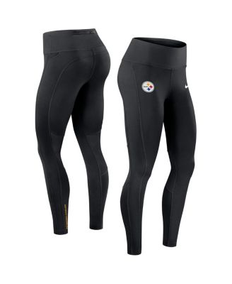 Nike - Women's Black Pittsburgh Steelers Primetime Epic Fast Dri-FIT Leggings