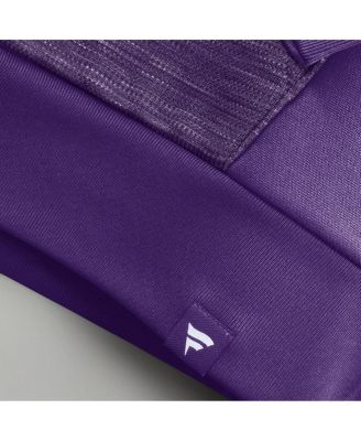 Men's Purple Minnesota Vikings Checkdown Pass Full-Zip Hoodie