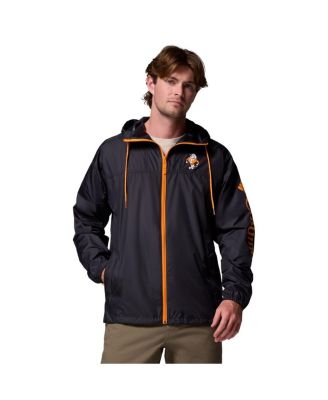 Columbia - Men's Black Tennessee Volunteers Flash Challenger II Windbreaker