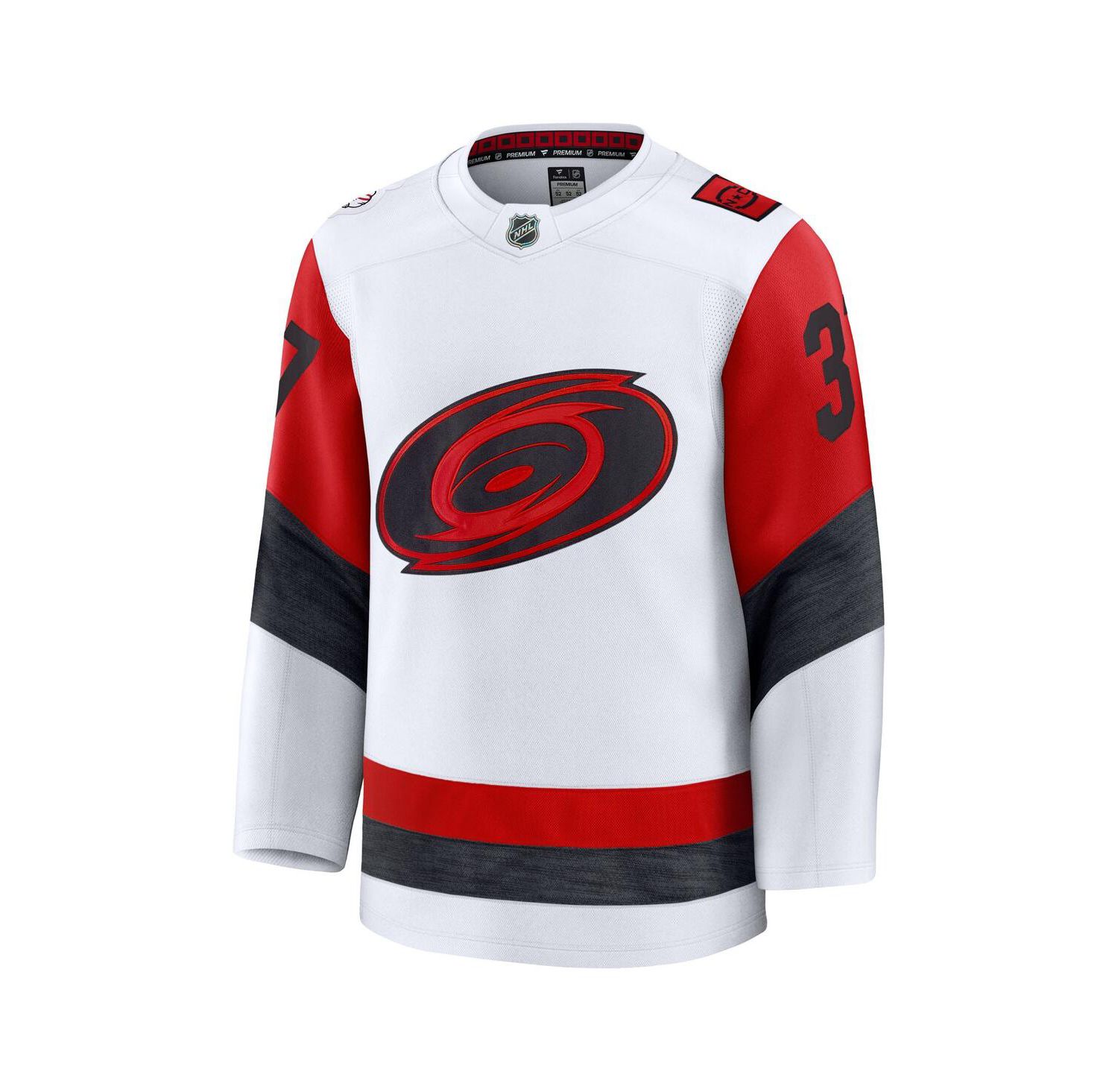 Men's Andrei Svechnikov White Carolina Hurricanes Away Premium Jersey