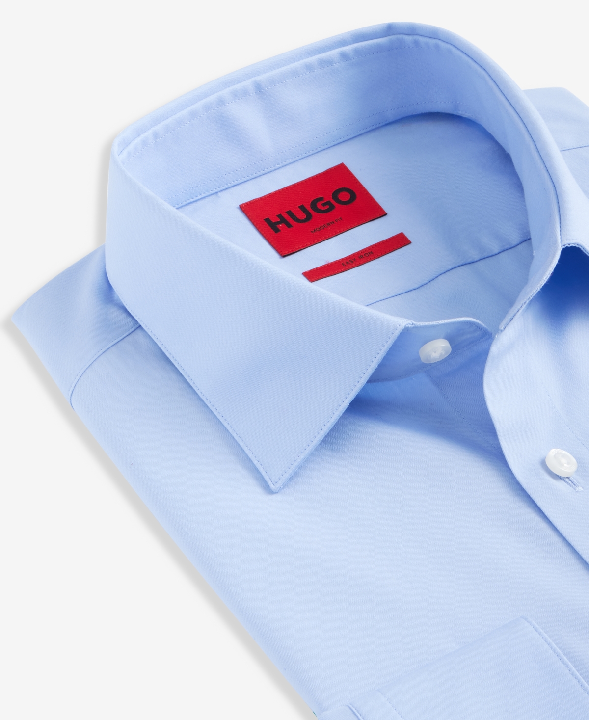 Hugo Boss Men's Valerio Long Sleeve Button-front Geo Print Shirt In Blue