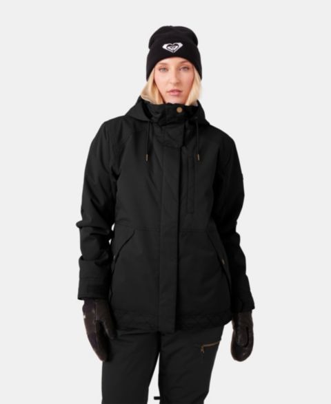 Женские куртки Roxy Billie 3-Way Adjustable Hooded Insulated Snow Jacket