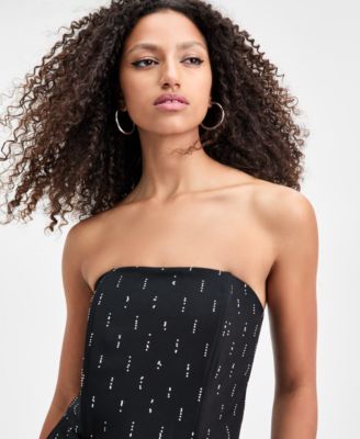 Women's Embellished Strapless Jumpsuit, Macy's Exclusive