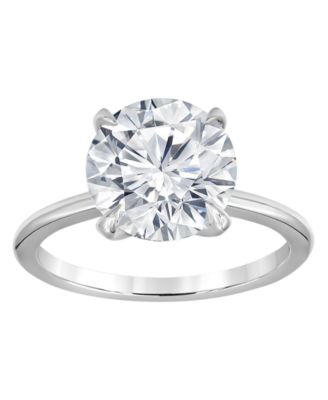 IGI Certified Solitaire Diamond Ring (3 ct. t.w.) in 14K White Gold