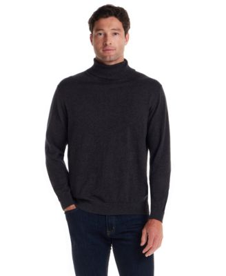 Men's Cotton Cashmere Turtle Neck Sweater